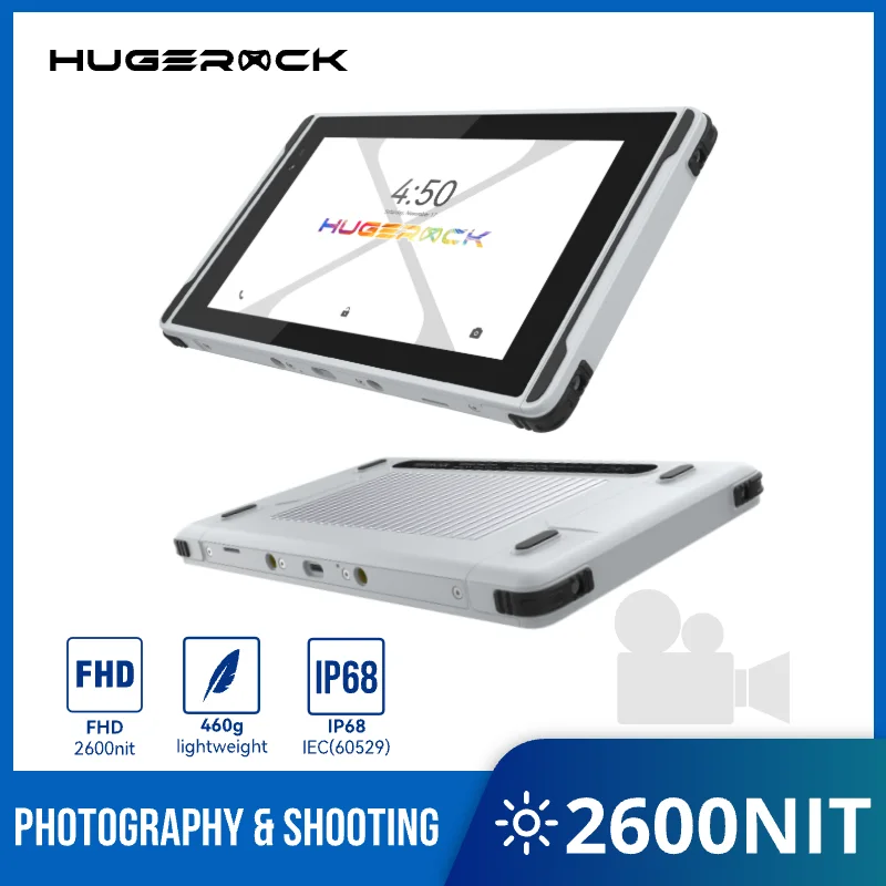 Hugerock X7 Ʈ Ʈ 2600 Ʈ, DJI п ߰ º PC,  ũ  , ȵ̵ 13, 8GB, 128GB, 7 ġ FHD